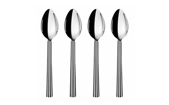 Georg Jensen Bernadotte Blankt Teske Stor - 4 Stk
