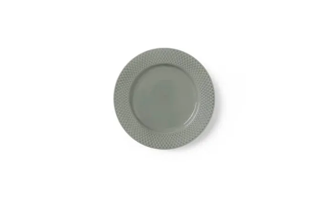 Lyngby Frokosttallerken Rhombe Earth Frokosttallerken Ø21 Cm Moss