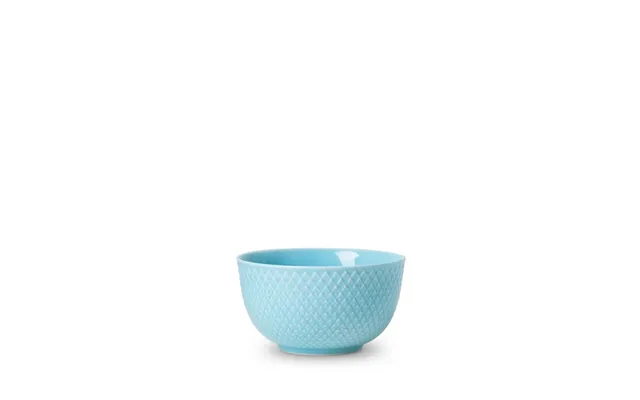 Lyngby Porcelæn Rhombe Skål Turkis 11 Cm