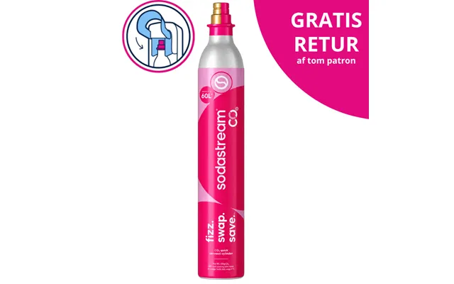 Ombytning Af Sodastream Patron Quick Connect