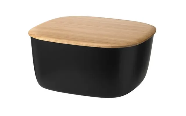 Rig-tig By Stelton Box-it Brødkasse Kvadratisk Sort