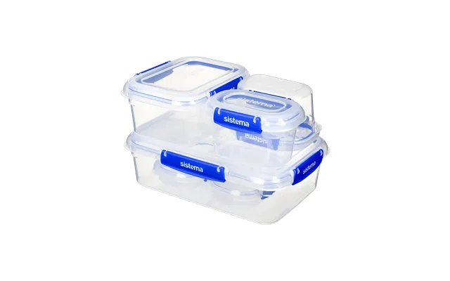 Sistema Opbevaringsbokse Klip-it Plus 6-pack