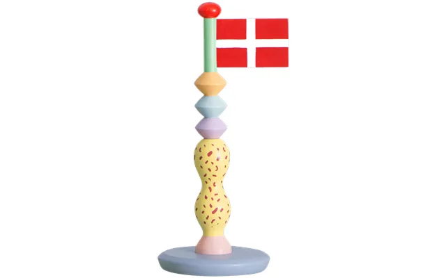 Theclayplay Pashtel Træflag - H24 Cm