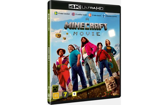 A Minecraft Movie En Minecraft Film - 4k Blu-ray