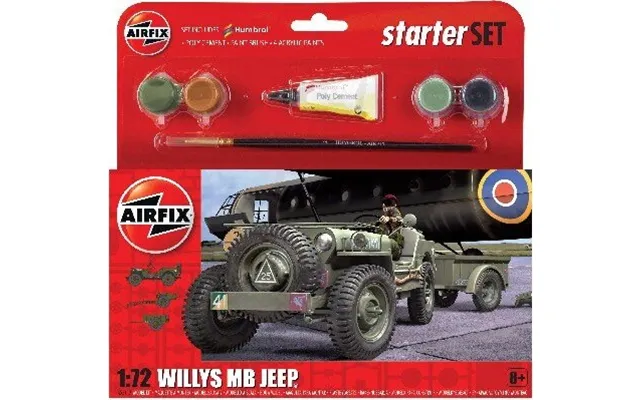 Airfix Starter Set - Willys Mb Jeep