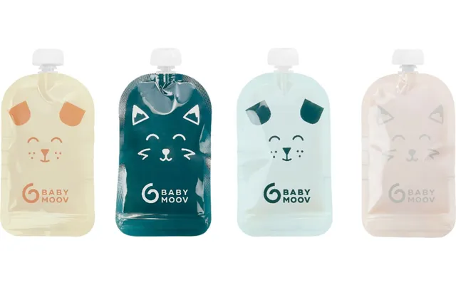 Babymoov - Genbrugelige Smoothieposer Isy