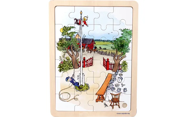 Barbo Toys - Puslespil I Træ