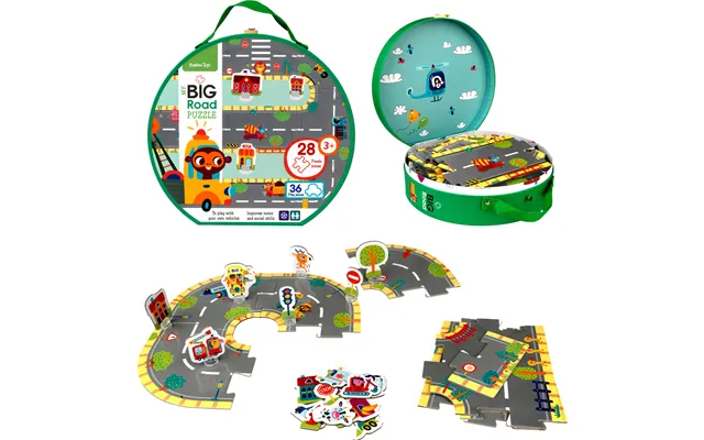 Barbo Toys Puslespil - Vej Puslespil