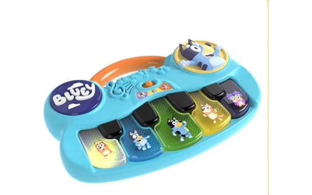 Bluey - Legetøjs Keyboard Med Lyde Og Melodier Til Børn