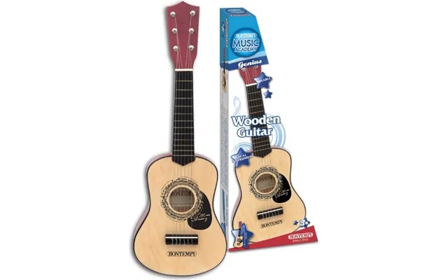 Bontempi - Legetøjs Guitar I Træ