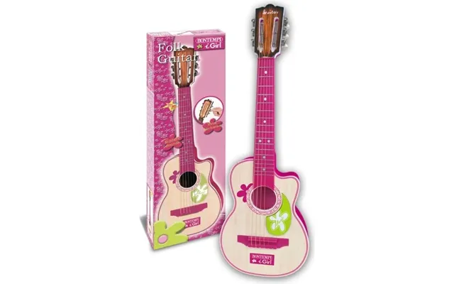 Bontempi - Lille Børneguitar I Træ