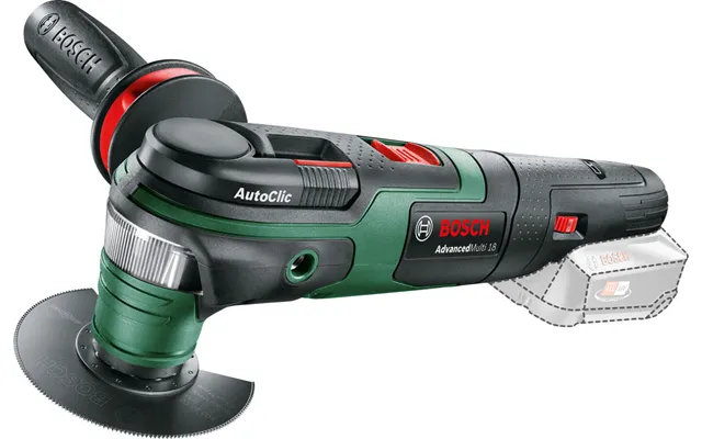 Bosch Diy - Batteridrevet Multifunktionsværktøj 18v Med Autoclic-system