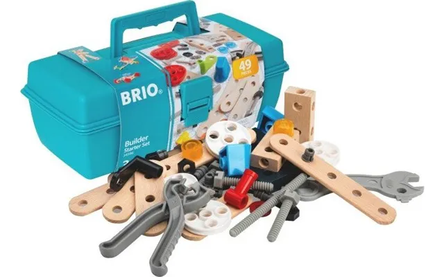 Brio Builder Byggesæt Startsæt - 49 Dele