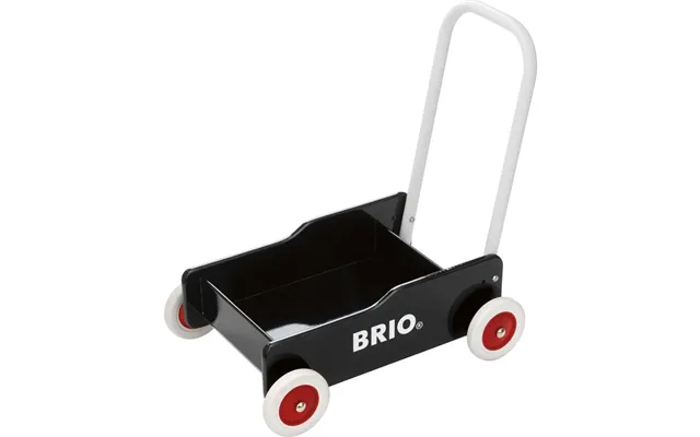 Brio Gåvogn I Træ - Sort