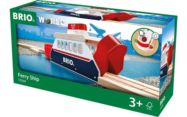 Brio Tog Færge Med Lys