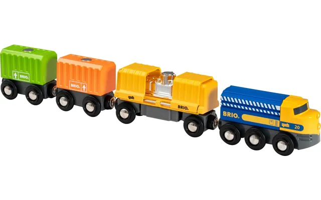 Brio World Tog - Godstog Med Tre Vogne