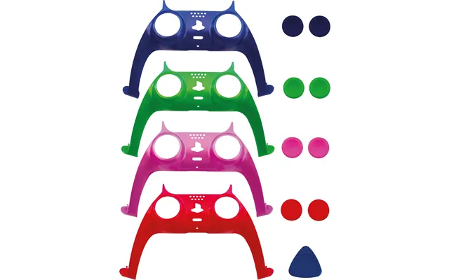 Controller Styling Kits - Faceplate And Thumb Grips X 4 White Box