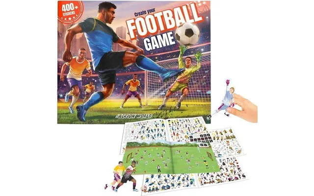 Create Your Football Game - Klistermærkebog