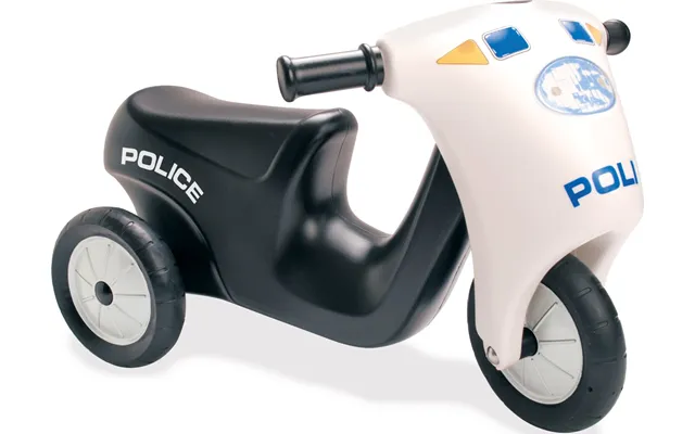 Dantoy Politi Legetøjsscooter Med Gummihjul