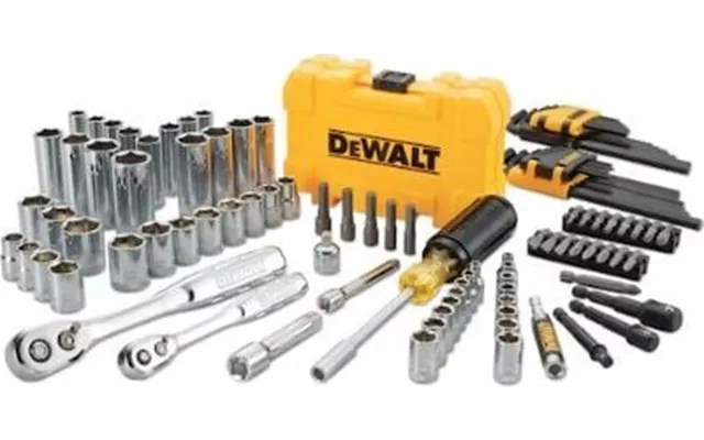 Dewalt 108 Piece Metric - Imperial 1 4 3 8 Mechanics Tool Set Dwmt73801-1