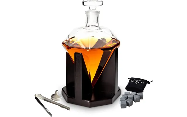 Diamant Karaffel I Glas