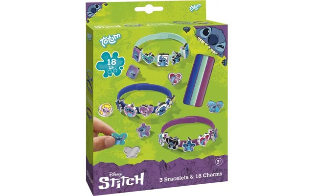 Disney Stitch - Armbånd Og Vedhæng