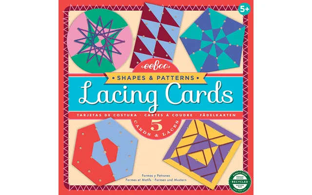 Eeboo - Lacing Cards