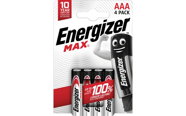 Energizer - Max Aaa 4-pack