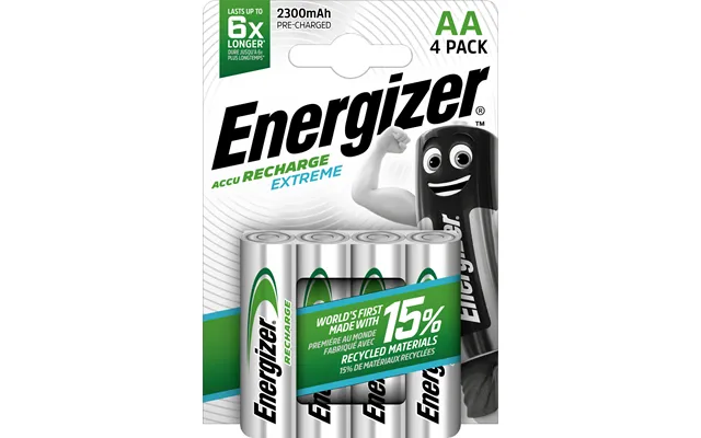 Energizer - Recharge Extreme Aa 2300 Mah 4-pack