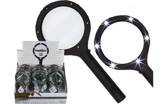 Forstørrelsesglas Med Lys - Led