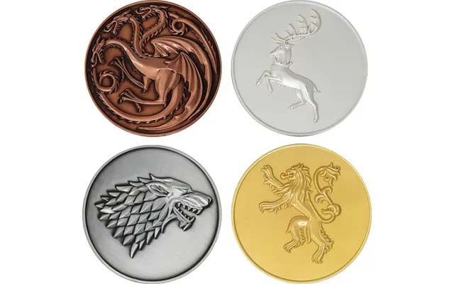 Game Of Thrones Limited Edition Sigil Medallion Collection