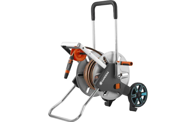 Gardena - Cleverroll M Easy Metal Slangevogn Sæt Med 25 M Flex Slange