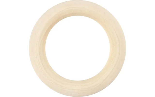 Gardinringe I Træ - Ø 55 Mm
