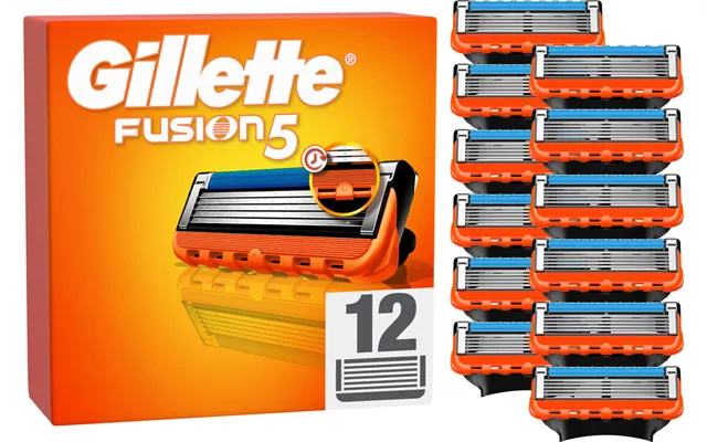 Gillette - Fusion5 Barberblade Til Mænd