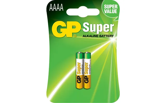 Gp - Super Alkaline Batterier