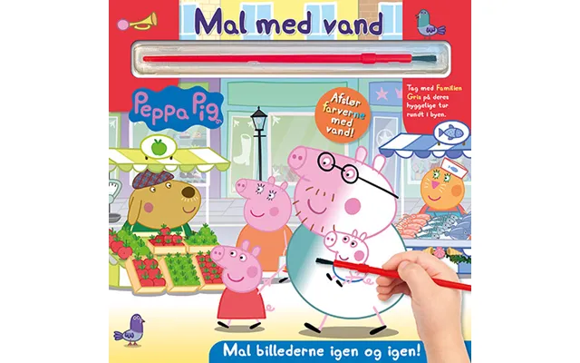 Gurli Gris Malebog - Mal Med Vand