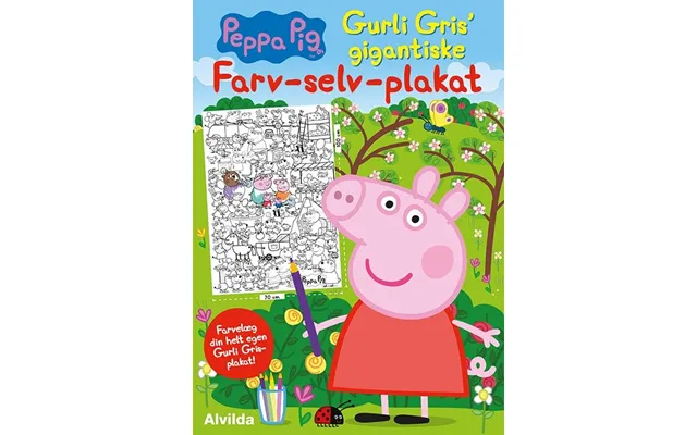 Gurli Gris - Plakat Til Farvelægning