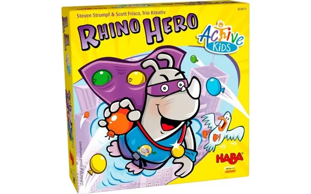 Haba Rhino Hero Active Kids - Børnespil