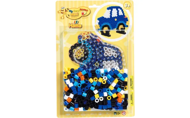 Hama Maxi Perler - Bil Perlesæt