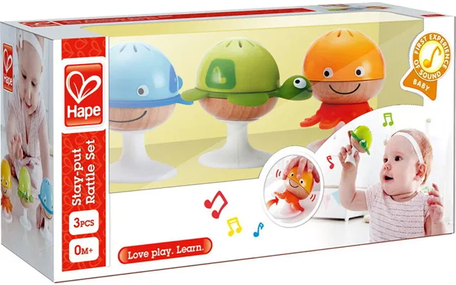 Hape - Ranglesæt Med Sugekop