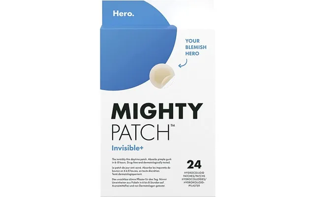 Hero Mighty Patch Invisible Plus 24ct