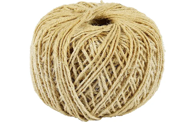 Hørtråd Natursnor - Tykkelse 2 Mm
