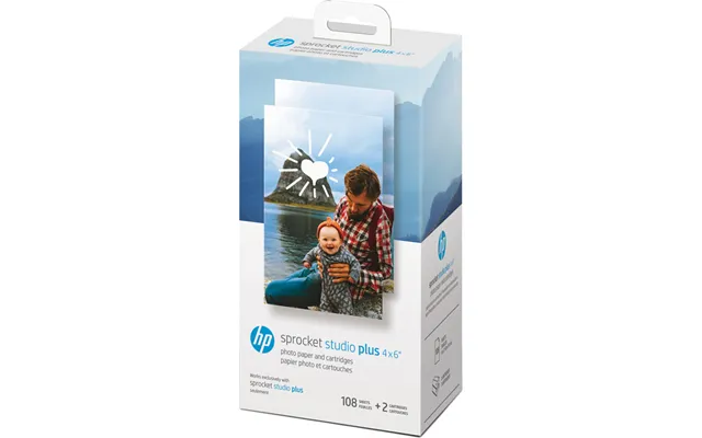 Hp - Sprocket Studio Plus Cartridge 108-pack Hpis4x6c108