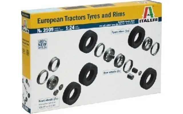 Italeri - European Tractors Tyres And Rims