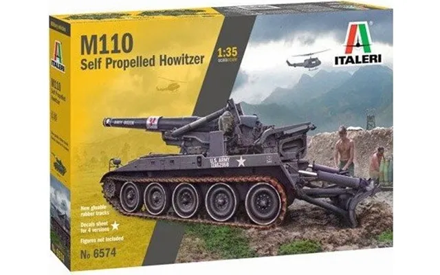 Italeri - M110 Tank Byggesæt