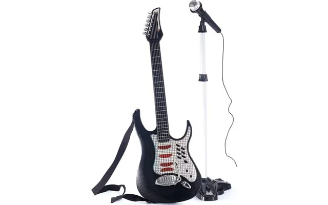 Junior Elguitar Til Børn Inkl. Mikrofon Og Mikrofonholder