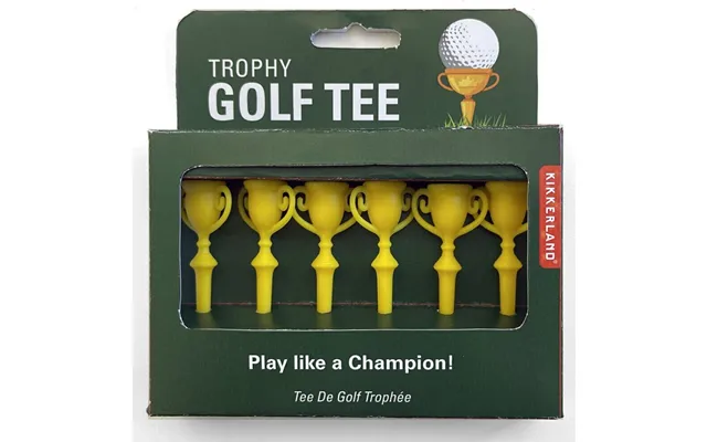 Kikkerland - Trophy Golf Tee Sæt