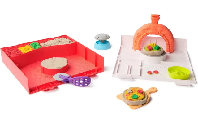 Kinetic Sand Squish Pizza 6072551