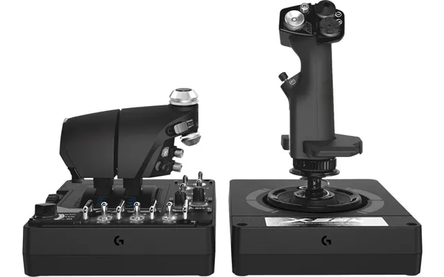 Logitech - G Saitek Pro Flight X56 Rhino Til Pc
