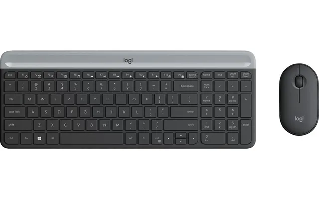 Logitech Mk470 - Trådløs Mus Og Tastatur